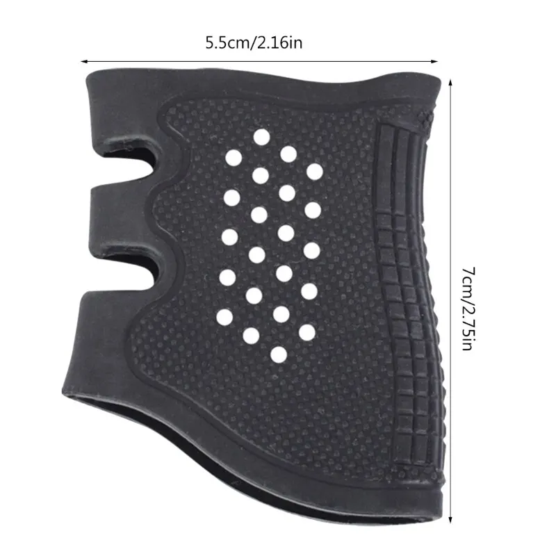 Empuñadura antideslizante grip de goma para paintball táctico - imagen 2