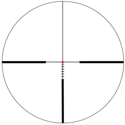 Mira telescópica Victoptics 3-9x40 con retícula iluminada BDC