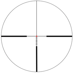 Mira telescópica Victoptics 3-9x40 con retícula iluminada BDC
