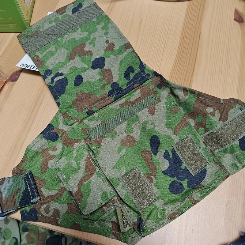 Detalle del camuflaje y el patrón