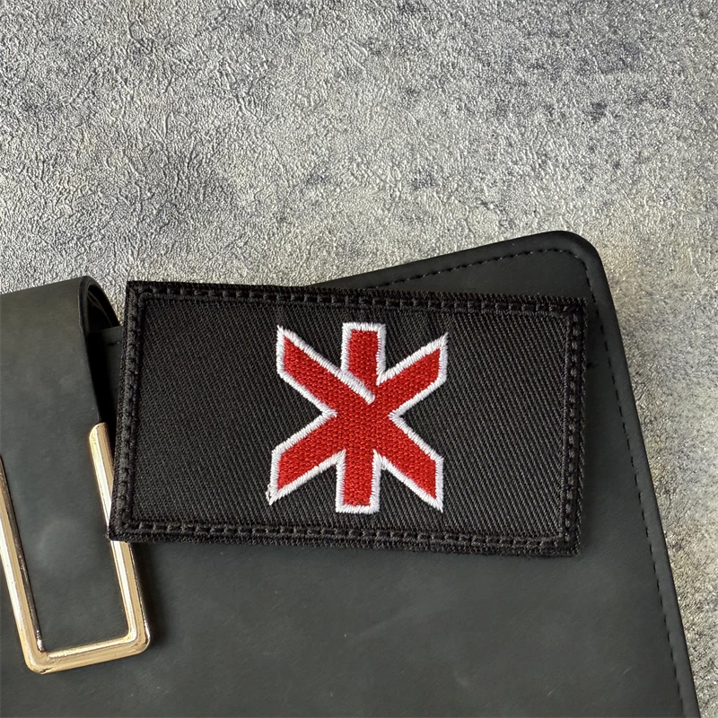 Parche táctico bordado Punk Trauma – Insignia de moral para mochila - imagen 3