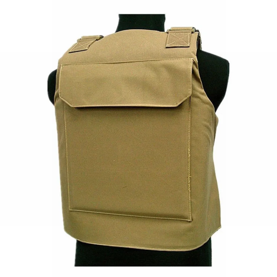 Chaleco táctico nivel II antipuñaladas MOLLE para Airsoft y caza - imagen 3