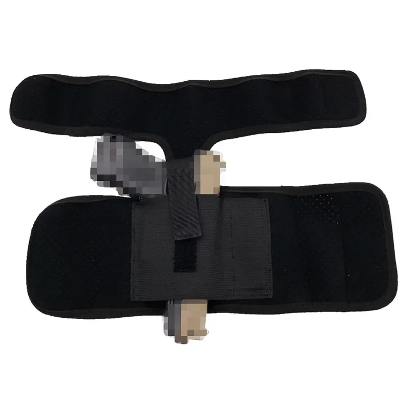 Funda tobillo táctica oculta para pistola – Correa elástica segura - imagen 3