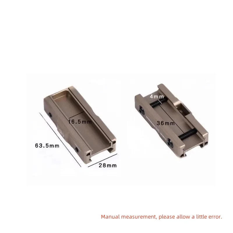 Linterna táctica M300 M600 X400 con montaje rail y interruptor de cinta - imagen 5