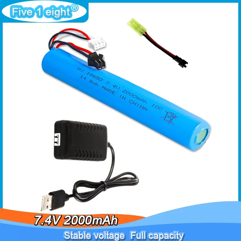 Baterías de recambio 7.4V 2000mAh