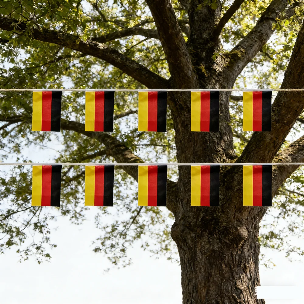 Banderines Alemania para guirnalda de fiesta y decoración - imagen 2