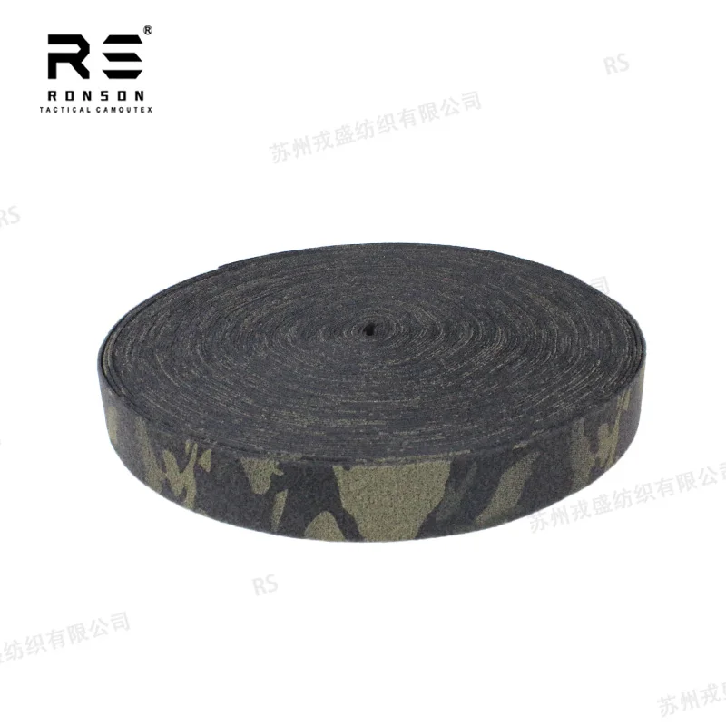 Correa de sujeción táctica en nailon camuflaje negro MC duradera - imagen 4