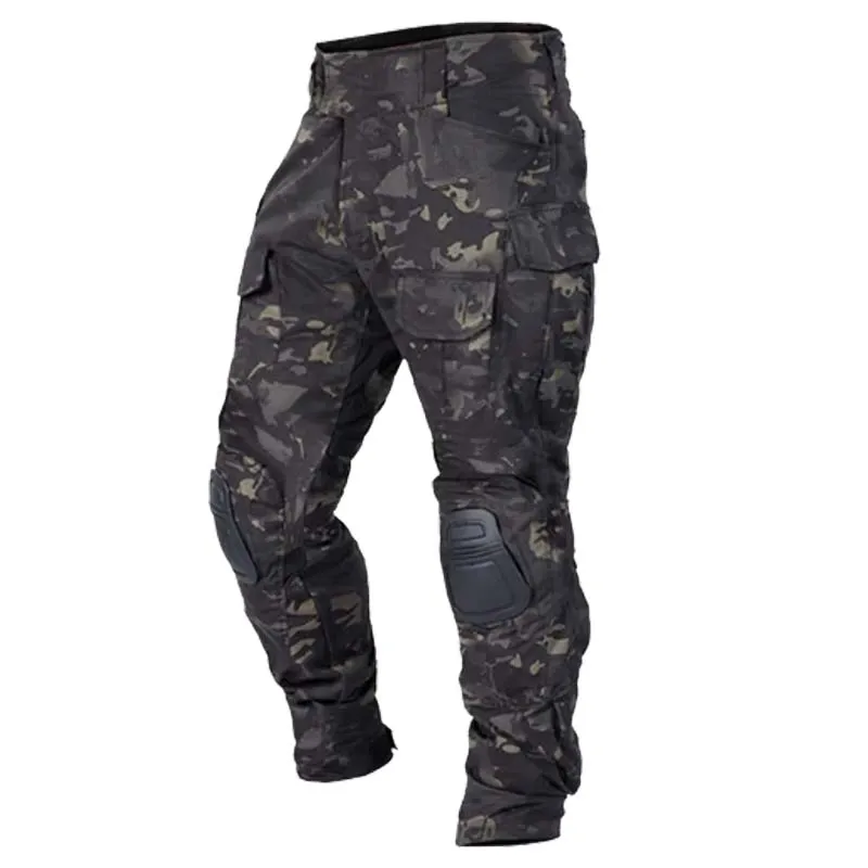 CP Uniforme táctico negro con camisa manga larga y cargo - imagen 5
