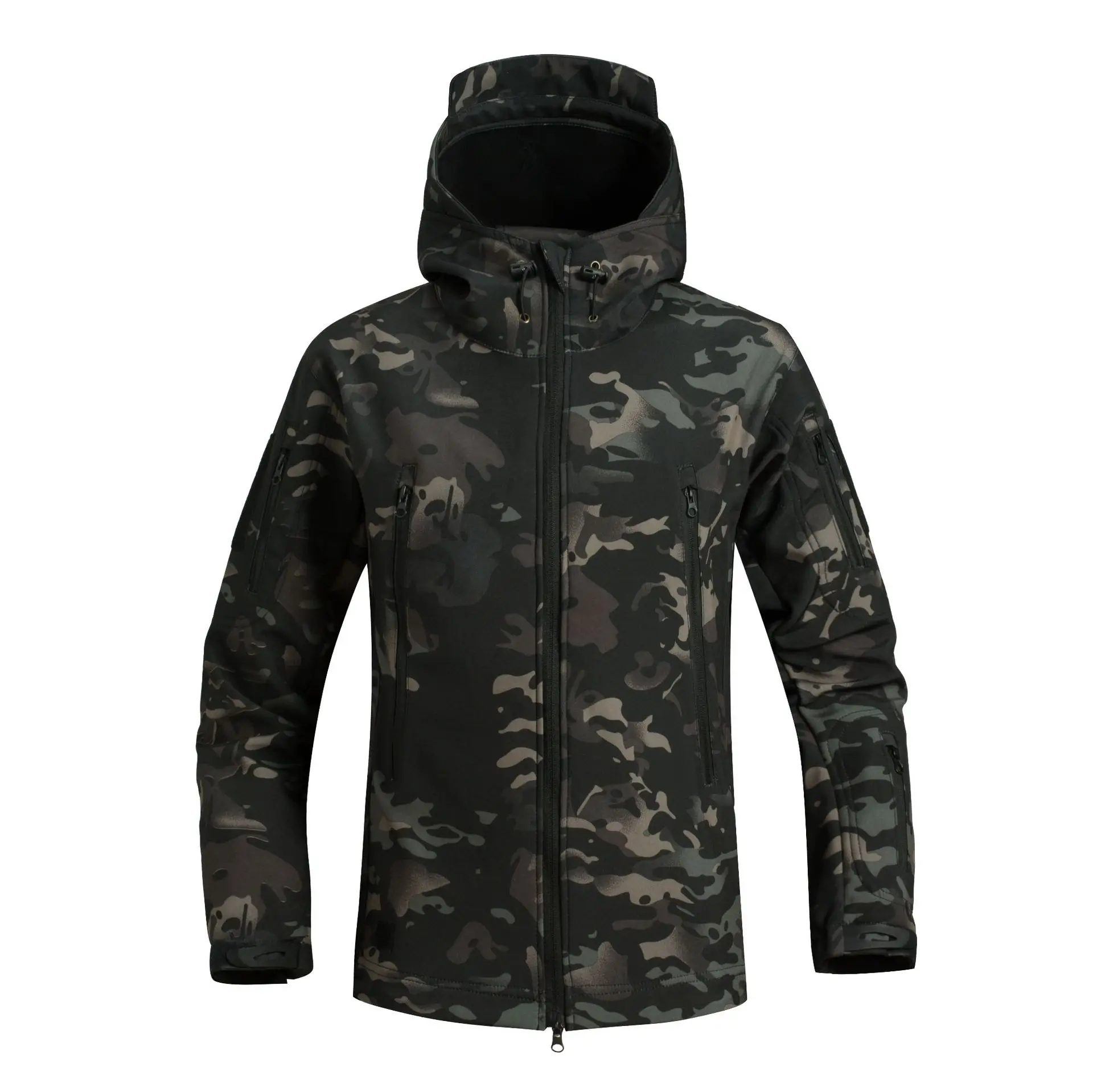 Chaqueta táctica impermeable con capucha y softshell Sharkskin - imagen 5