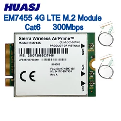 Módulo WWAN EM7455 LTE Cat6 – 300Mbps para portátil y router