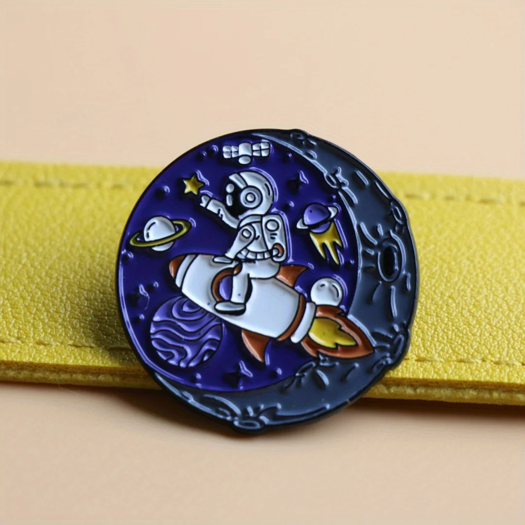 Broche de esmalte metal paracaidismo – regalo táctico para mochila - imagen 2