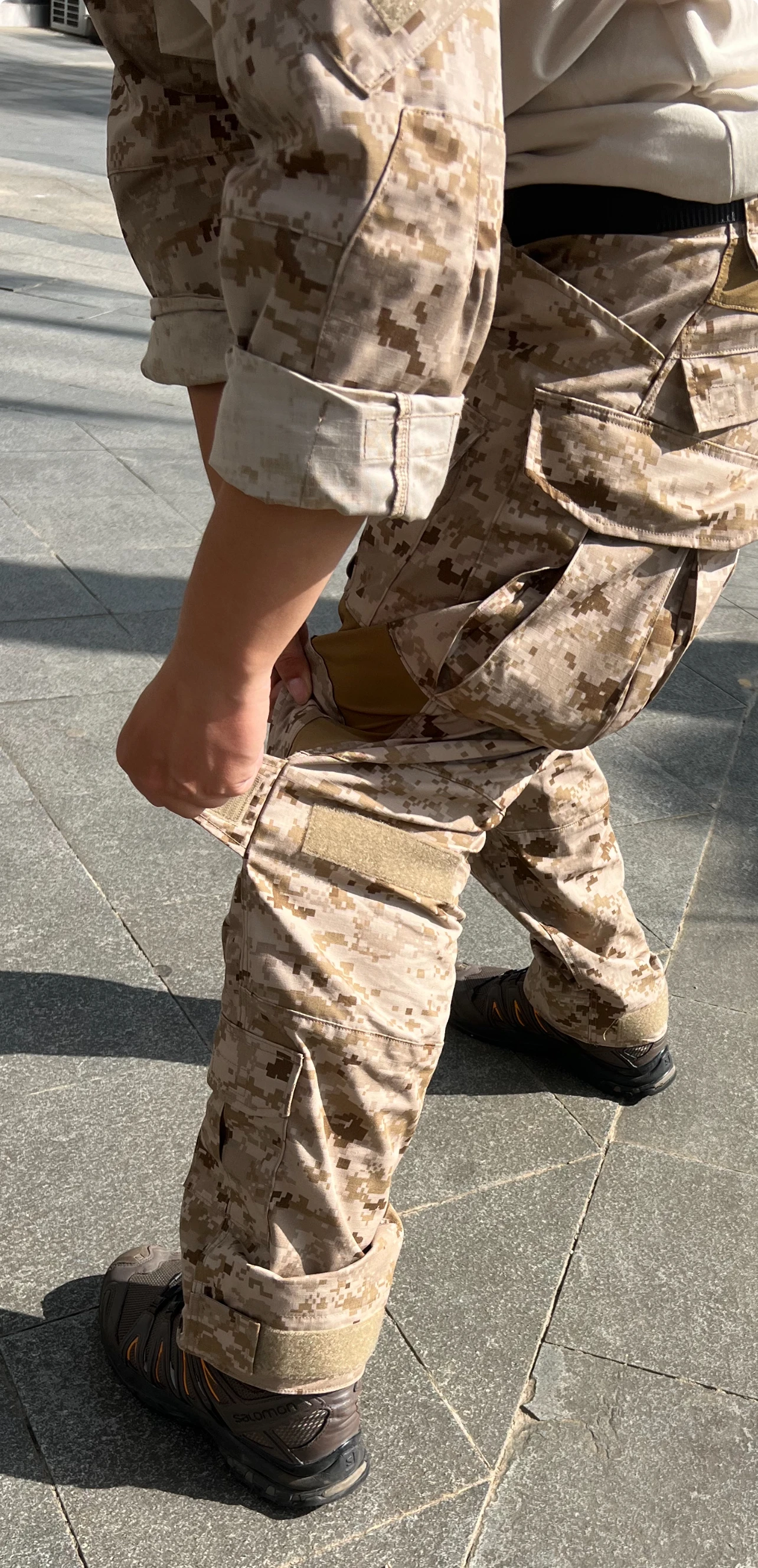 SEAL AOR1 camuflaje digital bata de rana táctica de manga larga