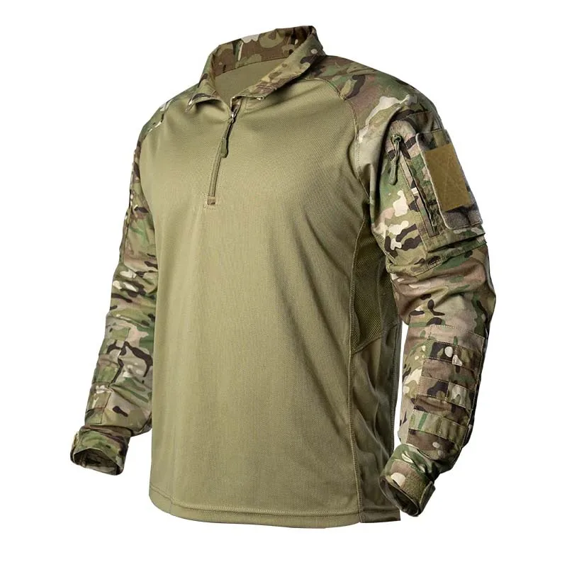 Camisa táctica Multicam transpirable para exteriores y paintball - imagen 4