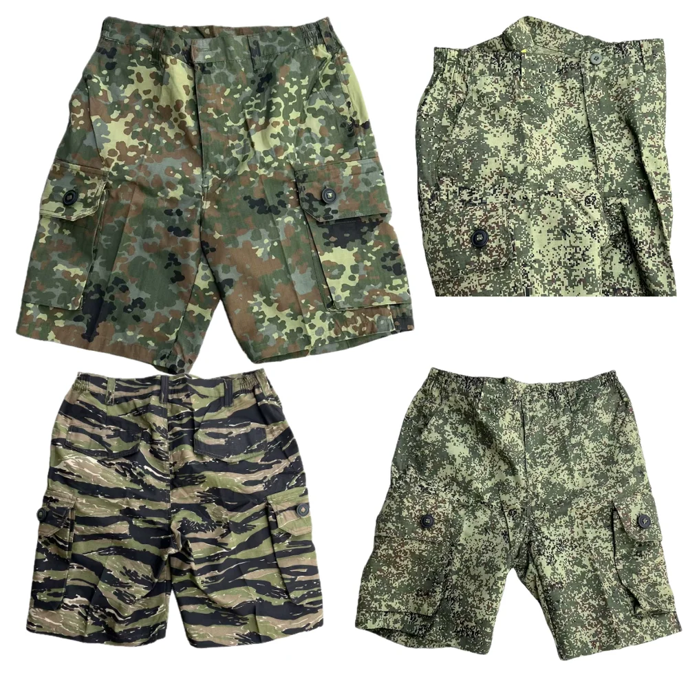 NY5 pantalones cortos tácticos transpirables Jungle Tiger camuflaje EMR - imagen 4
