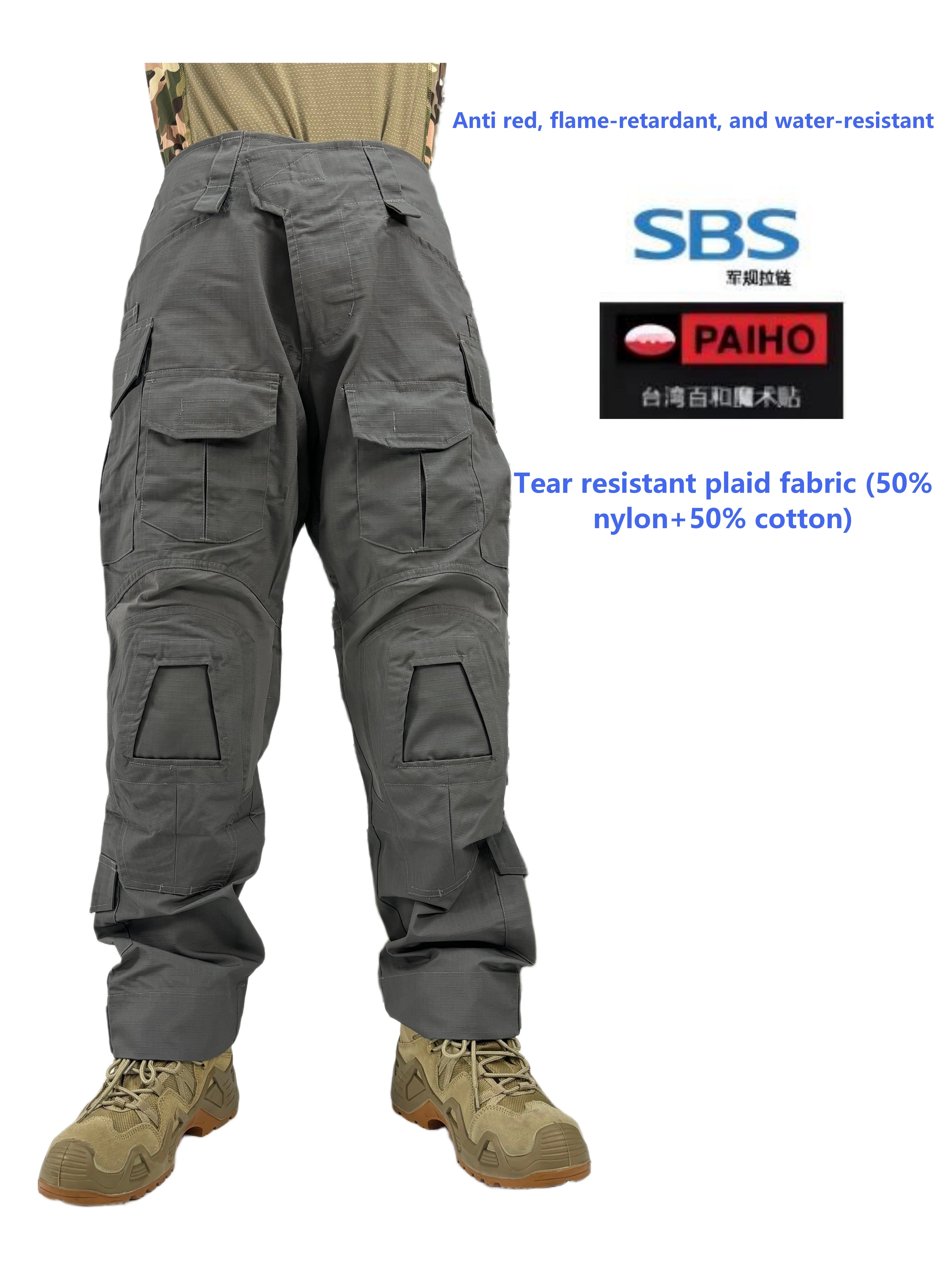 Pantalones de combate GEN3 nailon-algodón, trabajo outdoor tácticos - imagen 2