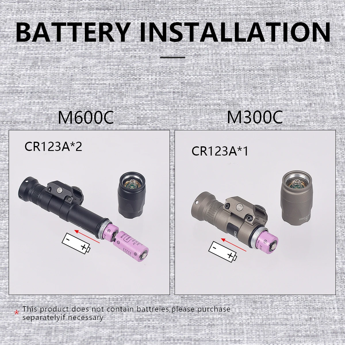 SureFire M600 linterna LED táctica para riel Picatinny 20mm - imagen 2