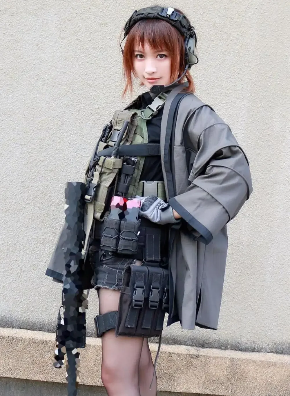 Chaqueta táctica Airsoft ripstop caza entreno bordado combate humo - imagen 2