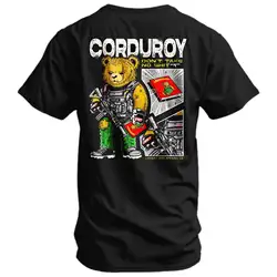 The Bear camiseta táctica hombre corduroy algodón estilo militar
