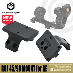 Mira punto rojo ROF montaje sobre telescópico AR15 – Anillos 30 mm