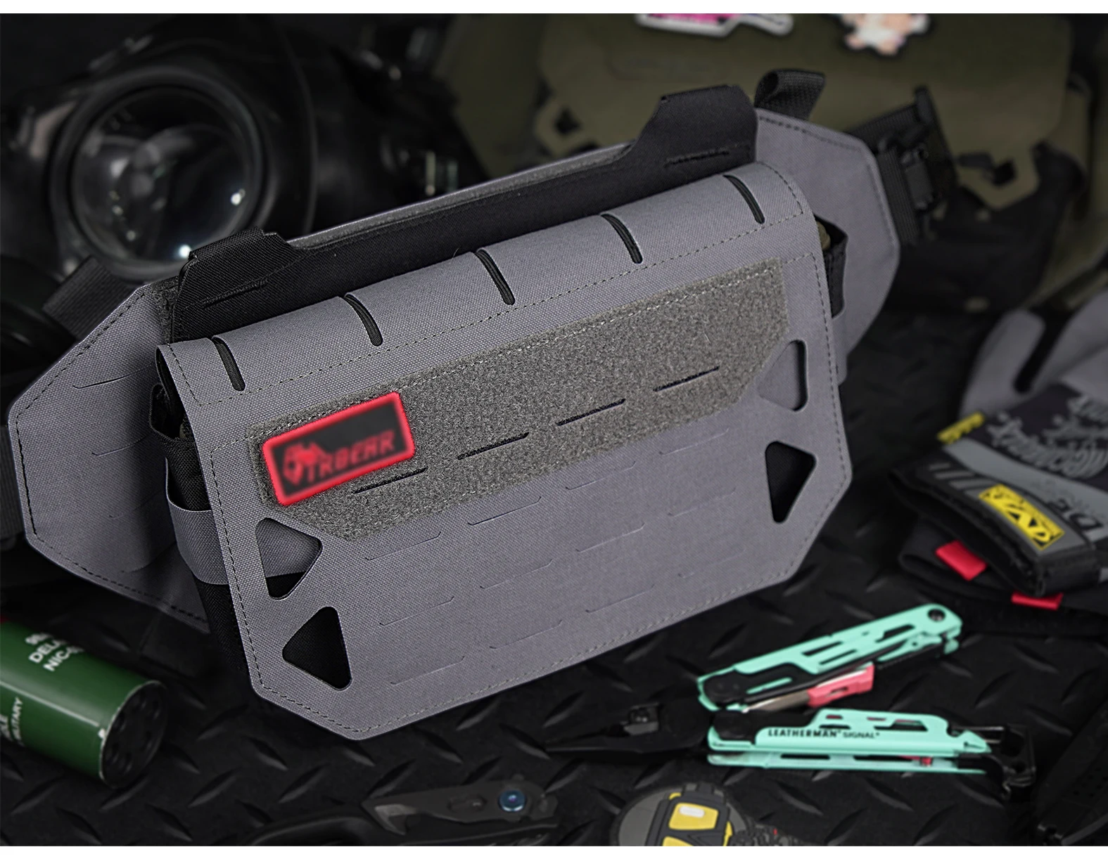Bolsa táctica MOLLE impermeable para caza y exterior - imagen 3