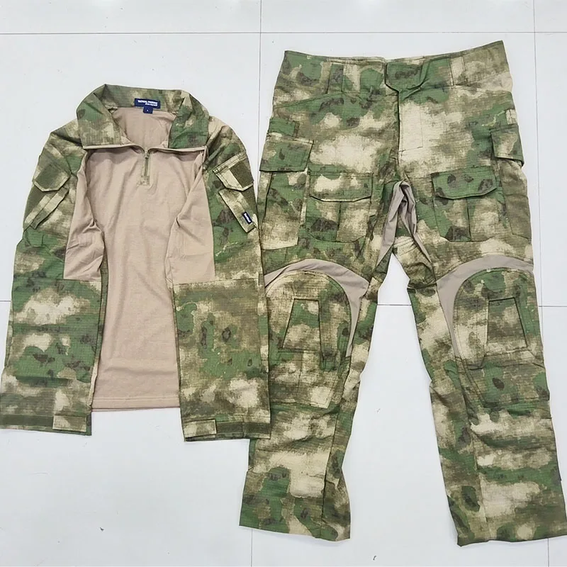 Uniforme táctico Flecktarn de caza aire libre con ajuste - imagen 3