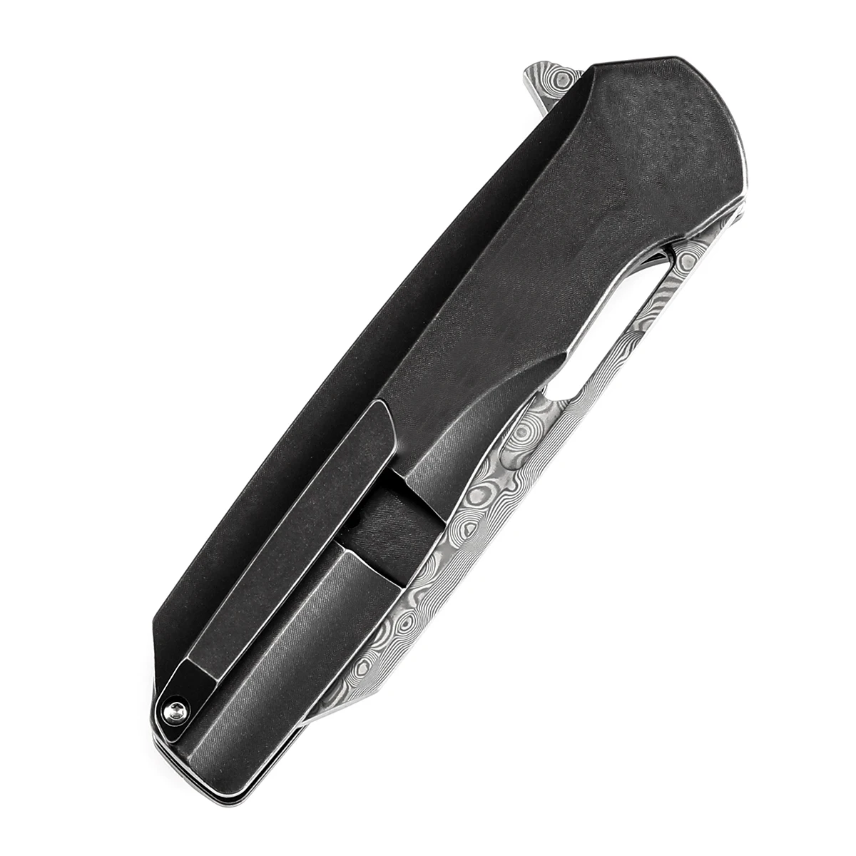 Kansept K1006 Shard – Navaja plegable de senderismo S35VN o Damasco - imagen 5