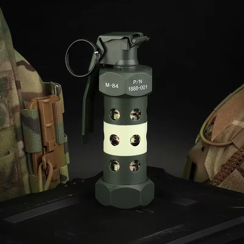 Flashbang de Granada táctica ABS para cosplay, lámpara emergencia - imagen 2