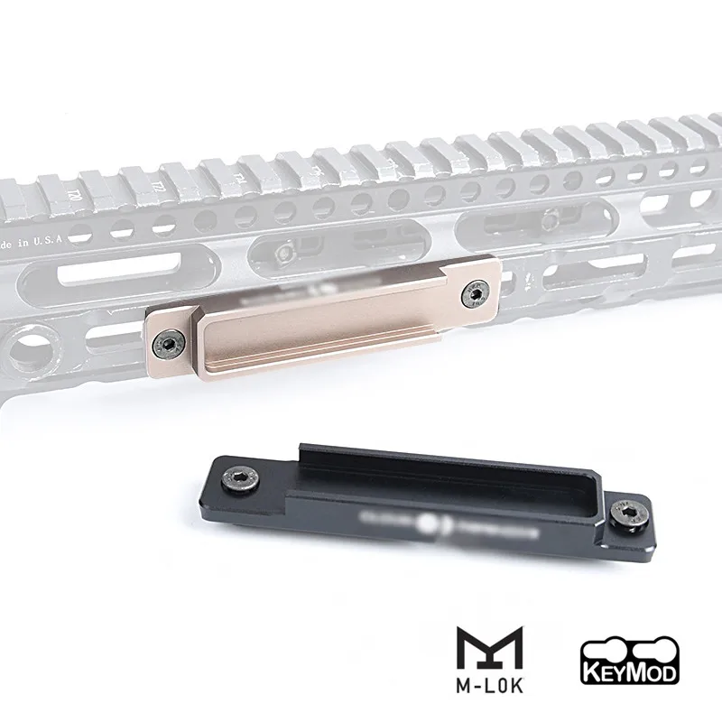 Panel interruptor remoto táctico M-LOK Keymod para linterna