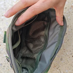 Chaleco finlandés táctico con bolsa de almacenamiento para exterior