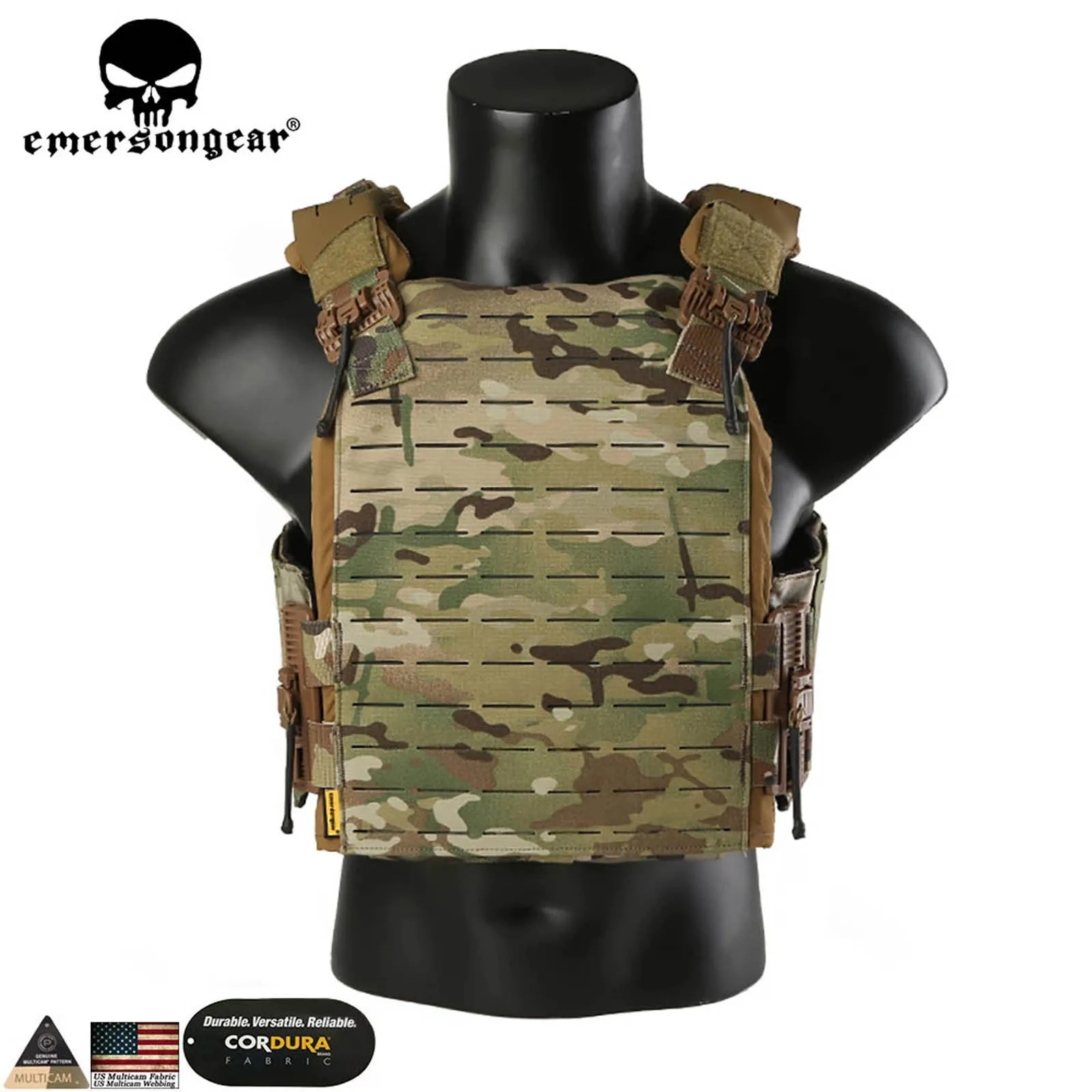 Emersongear EM7408 ROC – Chaleco táctico MOLLE de liberación rápida - imagen 2