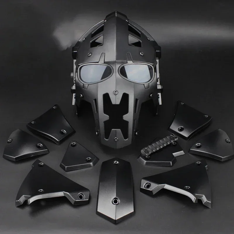 Protección táctica paintball para aire libre, accesorios de seguridad