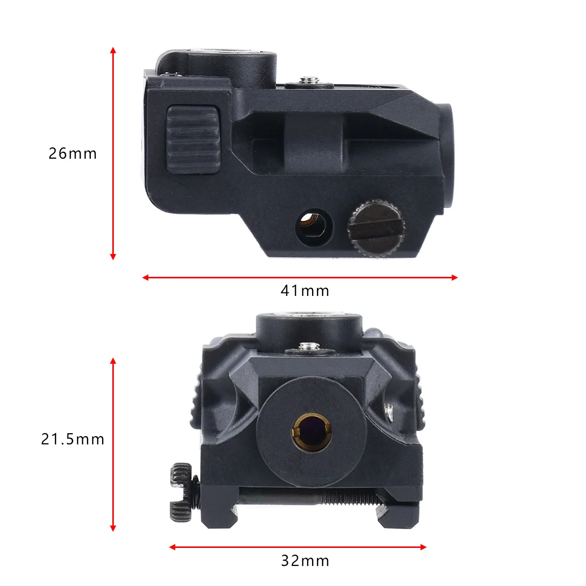 Láser táctico rojo y verde recargable USB para Taurus G2C/G17/G19 - imagen 3