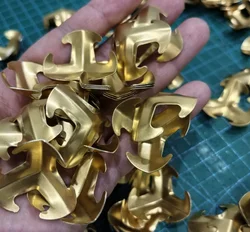 Placa de armadura táctica de hierro para cosplay y manualidades