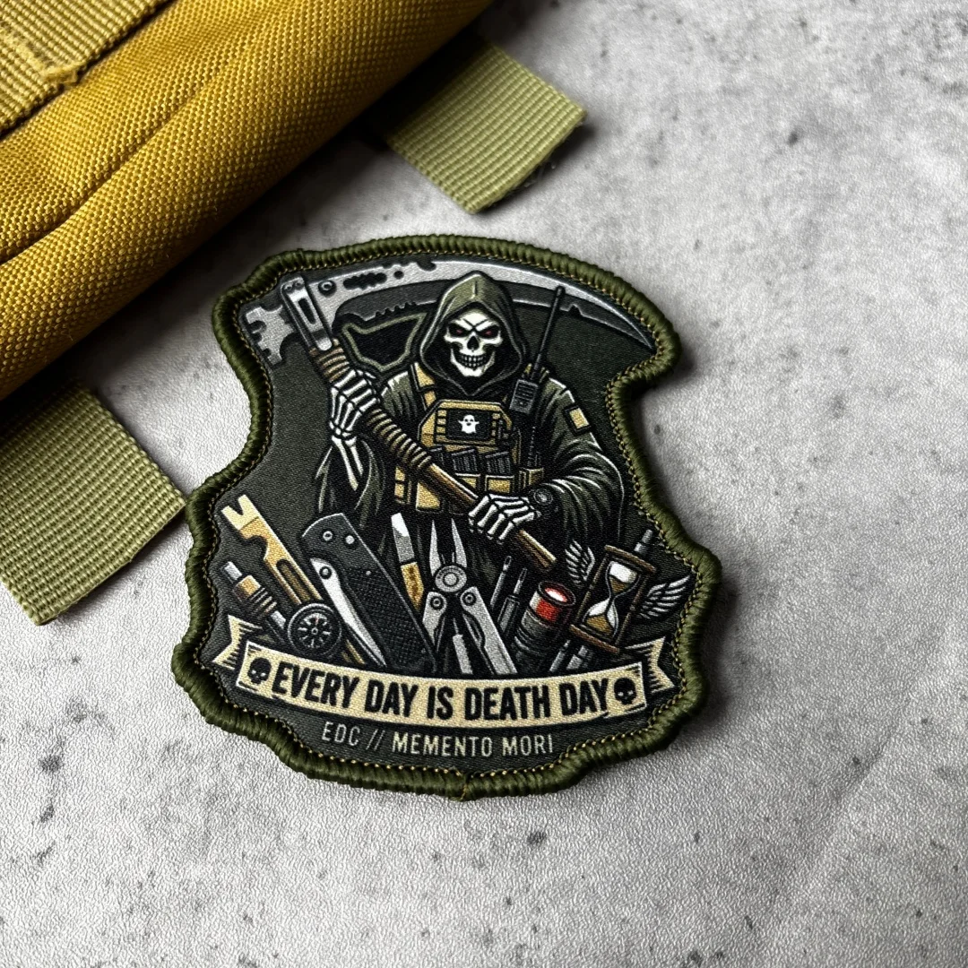 Parche táctico de calavera para mochila, chaqueta o chaleco - imagen 5