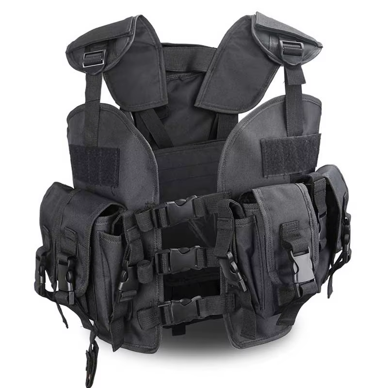 Chaleco táctico Seal con hidratación – Camuflaje para Airsoft - imagen 4