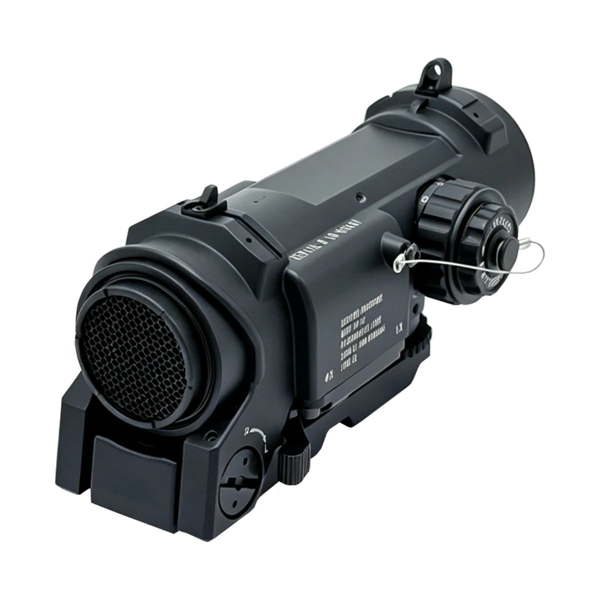 Mira Táctica DR 1-4x Retícula Roja Iluminada Riel Picatinny - imagen 3