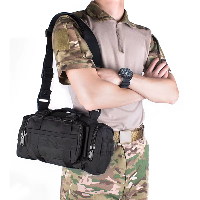Riñonera táctica impermeable para hombre – Camping, senderismo y pesca - imagen 3