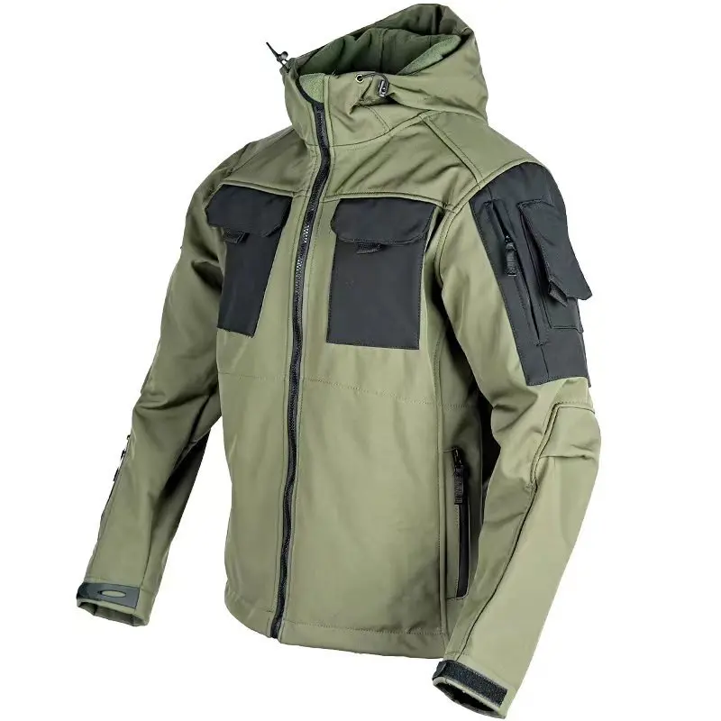 Invader chaqueta táctica de concha suave para otoño e invierno - imagen 3