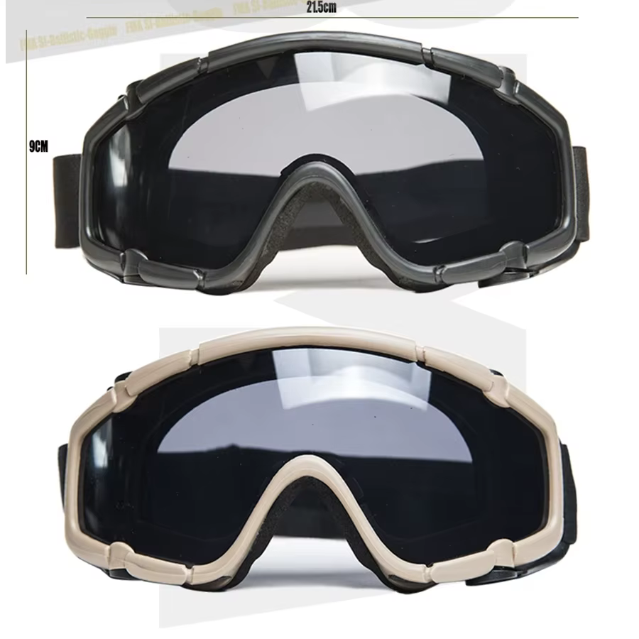 Gafas tácticas tipo correa antiniebla para caza y aire libre - imagen 2