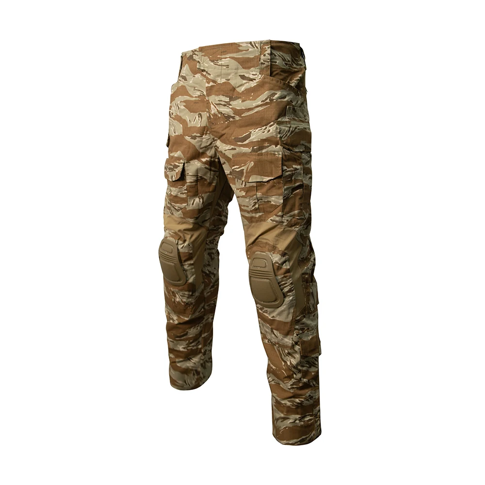 G3 Pantalones tácticos camuflaje tigre ripstop MOLLE refuerzo - imagen 3