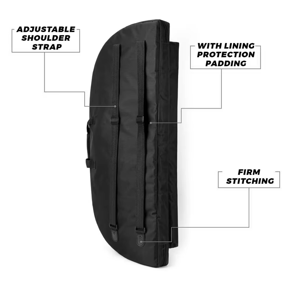 Funda acolchada arco compuesto caza y tiro – Transporte seguro - imagen 5