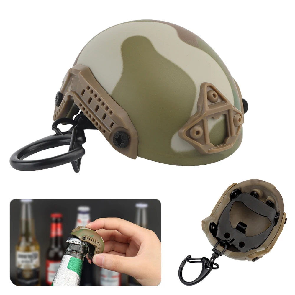 Llavero táctico casco rápido abrebotellas, accesorio para mochila - imagen 5
