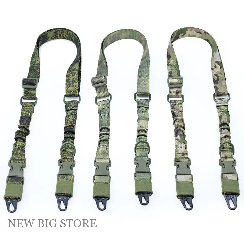 Correa táctica de airsoft Paintball hombro doble punto Molle verde - imagen 4