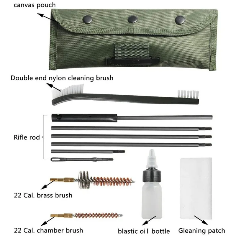 Kit de limpieza para rifles M16/AR15 – cepillos y accesorios - imagen 5