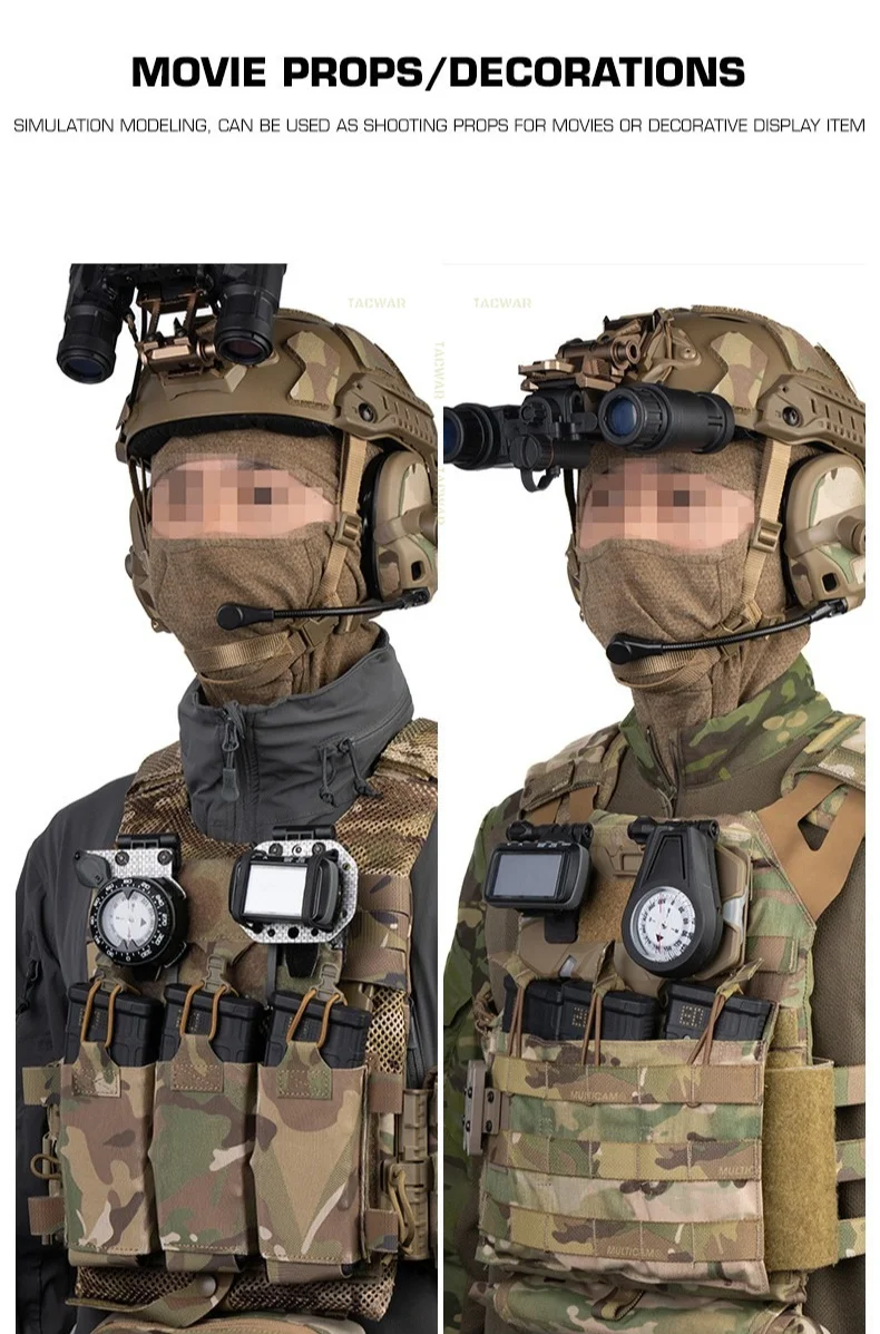 Aspecto realista para accesorios de cine