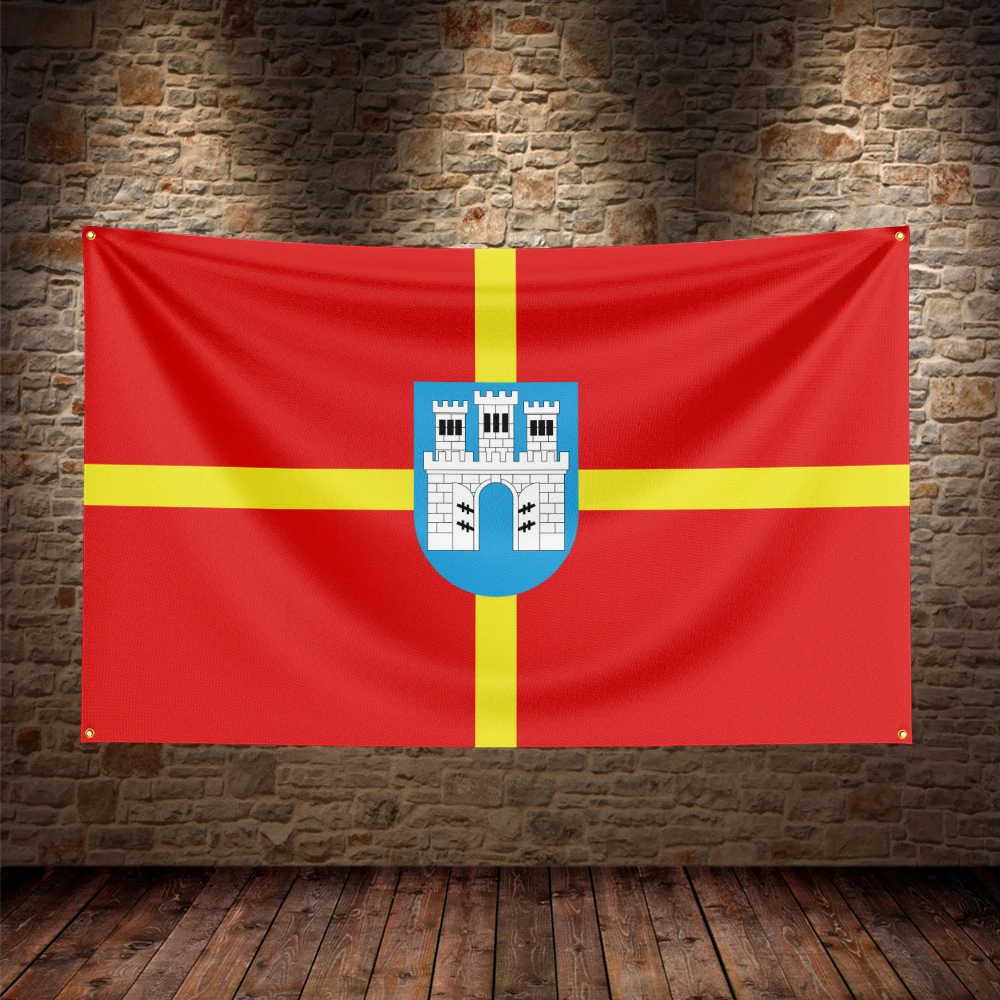 Bandera Zhytomyr Oblast Ucrania para decoración y coleccionismo - imagen 5