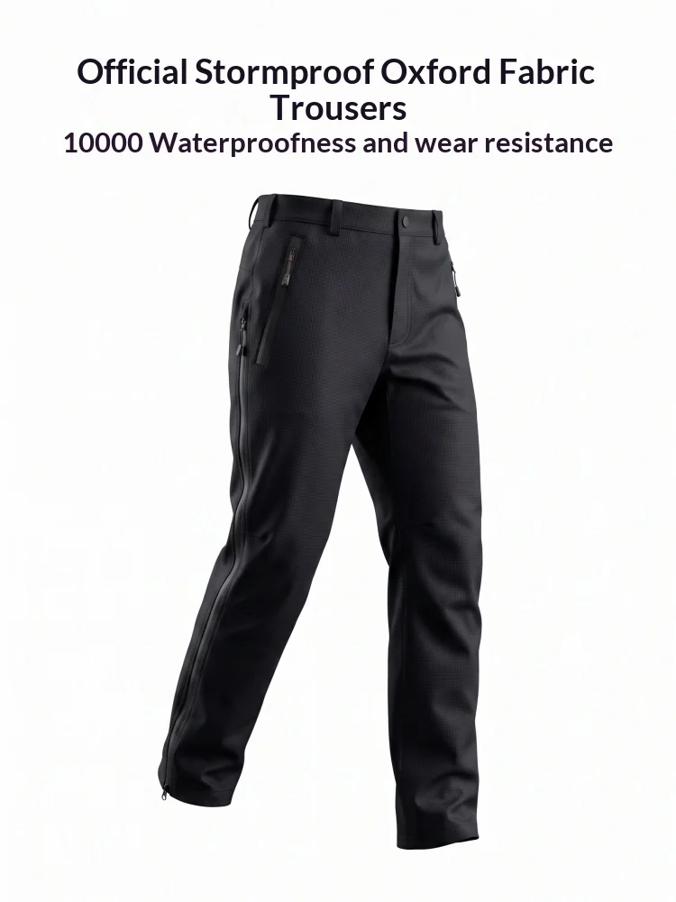 Ainfad pantalones impermeables de caza y pesca con ventilación
