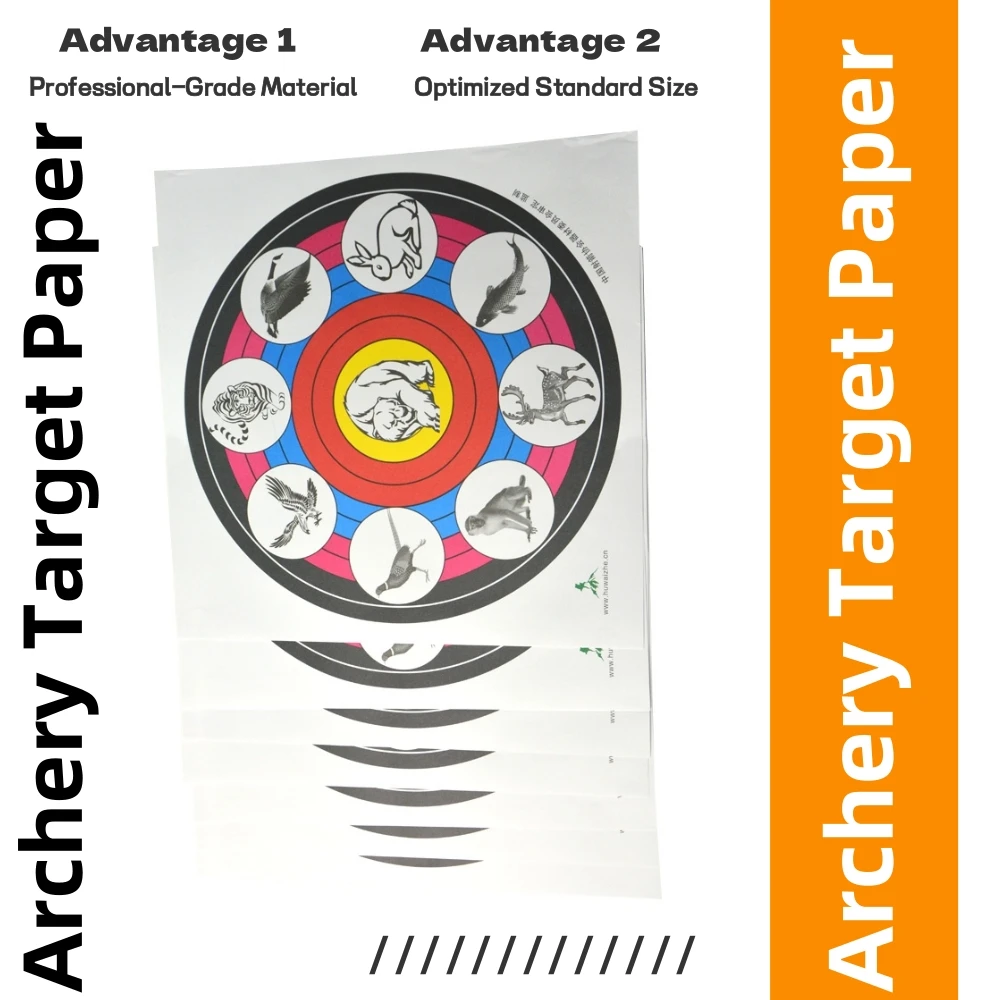 Papel diana con puntos para arco recurvo y compuesto - imagen 3