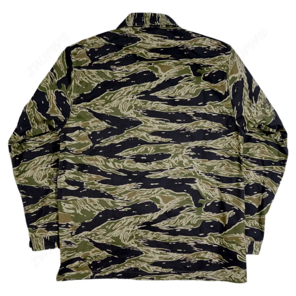 Chaqueta táctica estilo militar réplica vietnamita tigre retro - imagen 4