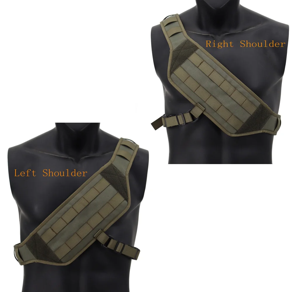 Bandolera MOLLE para pecho y hombro en nailon ajustable - imagen 5